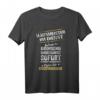 Hausmeister T-Shirt mit lustigem Spruch - Witziges Geschenk für Hauswart, Haustechniker & Schulhausmeister
