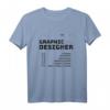 40Geburtstager T-Shirt - Kreatives Grafikdesign Geschenk für Designer, Social Media Manager & Familie zum Geburtstag, Weihnachten & Vatertag
