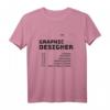 40Geburtstager T-Shirt - Kreatives Grafikdesign Geschenk für Designer, Social Media Manager & Familie zum Geburtstag, Weihnachten & Vatertag