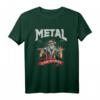 Lustiges Heavy Metal Weihnachtsmann Metallkopf T-Shirt – Das perfekte Geschenk für Metal-Fans zu Weihnachten, Geburtstag & besonderen Anlässen