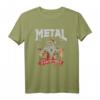 Lustiges Heavy Metal Weihnachtsmann Metallkopf T-Shirt – Das perfekte Geschenk für Metal-Fans zu Weihnachten, Geburtstag & besonderen Anlässen