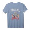 Lustiges Heavy Metal Weihnachtsmann Metallkopf T-Shirt – Das perfekte Geschenk für Metal-Fans zu Weihnachten, Geburtstag & besonderen Anlässen
