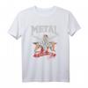 Lustiges Heavy Metal Weihnachtsmann Metallkopf T-Shirt – Das perfekte Geschenk für Metal-Fans zu Weihnachten, Geburtstag & besonderen Anlässen