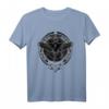 Wikinger Munin Rabe T-Shirt mit Valknut Symbol – Mythologisches Wikinger Design mit Tribals für Odin-Fans