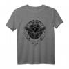 Wikinger Munin Rabe T-Shirt mit Valknut Symbol – Mythologisches Wikinger Design mit Tribals für Odin-Fans