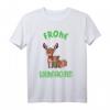 Frohe Weihnachten Elch mit Geschenken T-Shirt – Festliches Motiv für Weihnachten, Jubiläum & Weihnachtsmarkt