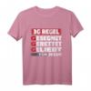 Jesus Rettet Die Gerettet Regel 3G Christliches T-Shirt – Lustiges Design für Christen, die Humor und Glauben verbinden