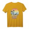 HapDeer Stranger Things Demogorgon Sunset T-Shirt – Offizielles Fanartikel für Fans von Eleven, Hopper, Vecna und Demogorgon