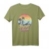 HapDeer Stranger Things Demogorgon Sunset T-Shirt – Offizielles Fanartikel für Fans von Eleven, Hopper, Vecna und Demogorgon