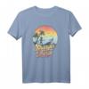 HapDeer Stranger Things Demogorgon Sunset T-Shirt – Offizielles Fanartikel für Fans von Eleven, Hopper, Vecna und Demogorgon