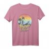 HapDeer Stranger Things Demogorgon Sunset T-Shirt – Offizielles Fanartikel für Fans von Eleven, Hopper, Vecna und Demogorgon