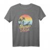 HapDeer Stranger Things Demogorgon Sunset T-Shirt – Offizielles Fanartikel für Fans von Eleven, Hopper, Vecna und Demogorgon