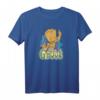 Marvel Guardians of the Galaxy I am Groot Vintage Music T-Shirt – Offizielles Marvel Merchandise für Fans und Kinder