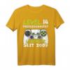 Level 14 Geburtstag Jungen - Lustiges Gaming T-Shirt mit Spruch 'Level 14 Freigeschaltet' für Jungen & Mädchen, perfekte Geschenkidee und Deko