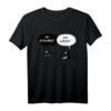 HapDeer T-Shirt - Du schwarz! Ich weiss! Lustiges Geschenk für Männer zum HapDeer