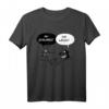 HapDeer T-Shirt - Du schwarz! Ich weiss! Lustiges Geschenk für Männer zum HapDeer