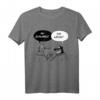 HapDeer T-Shirt - Du schwarz! Ich weiss! Lustiges Geschenk für Männer zum HapDeer