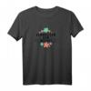 Schwester der Braut T-Shirt - Perfektes Hochzeitsgeschenk für Polterabend, JGA, Verlobung und Geburtstag mit Blumen-Design