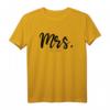 Hochzeits-Geschenk Mrs. Est. 2022 – Lustiges Braut- und Bräutigam T-Shirt für Flitterwochen & Verlobungsgeschenk