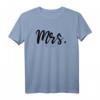 Hochzeits-Geschenk Mrs. Est. 2022 – Lustiges Braut- und Bräutigam T-Shirt für Flitterwochen & Verlobungsgeschenk
