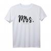Hochzeits-Geschenk Mrs. Est. 2022 – Lustiges Braut- und Bräutigam T-Shirt für Flitterwochen & Verlobungsgeschenk