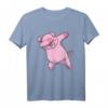 Dabbing Schwein T-Shirt für Kinder - Trendiges Tiermotiv als Geschenk für Kids zu Geburtstag, Weihnachten, Einschulung & Karneval