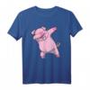 Dabbing Schwein T-Shirt für Kinder - Trendiges Tiermotiv als Geschenk für Kids zu Geburtstag, Weihnachten, Einschulung & Karneval