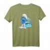 HapDeer Schlumpf Brainy Who's the Boss? T-Shirt – Offizielles Comic Merchandise für Schlumpf-Fans & Geburtstagsfeier