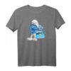 HapDeer Schlumpf Brainy Who's the Boss? T-Shirt – Offizielles Comic Merchandise für Schlumpf-Fans & Geburtstagsfeier