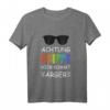 Kinder Achtung Krippe Hier Kommt Ärger T-Shirt - Lustiges Geschenk für den Krippenstart & Abschied aus dem Elternhaus