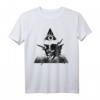 Allsehendes Auge Gothic Okkult Katze T-Shirt – Perfektes Geschenk für Katzenliebhaber, Katzenpapa & -mama zu Geburtstag & Weihnachten