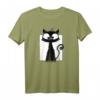 Süßes Kätzchen T-Shirt 'Miezekatze' – Perfektes Geschenk für Katzenliebhaber und Miezekatze Freunde