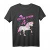 Kinder Geburtstagsshirt Pferd für 4 Jahre Mädchen - Perfektes Geburtstagsgeschenk für Pferdeliebhaber & Reitfans