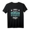 HR Officer Don't Make Me Use My Human Resources Voice T-Shirt – Lustiges Geschenk für Familie, Freunde & Kollegen zu Weihnachten & Geburtstag
