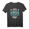HR Officer Don't Make Me Use My Human Resources Voice T-Shirt – Lustiges Geschenk für Familie, Freunde & Kollegen zu Weihnachten & Geburtstag