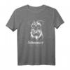 Lustiges Schnauzer Hundemotiv T-Shirt – Perfektes Geschenk für Hundeliebhaber, Züchter & Hundehalter mit Humor