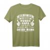 Herren Hunde Papa T-Shirt - Lustiges Hundeliebhaber Outfit für Hundehalter und den besten Hunde Papa der Welt