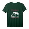 Dreck Pferdegeruch und Hundesabber Spruch T-Shirt – Lustiges Reiter-, Pferde- und Hundeliebhaber-Geschenk für Stall und Reitstall