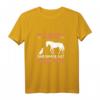 Dreck Pferdegeruch und Hundesabber Spruch T-Shirt – Lustiges Reiter-, Pferde- und Hundeliebhaber-Geschenk für Stall und Reitstall