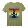 Pew Pew Madafakas Crazy Dog Vintage Lustiges Hund T-Shirt – Perfektes Geschenk für Hundeliebhaber, Humor und Weihnachten