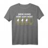 Hundebesitzer T-Shirt - Lustiges Geschenk 'Mein Hund hört aufs Wort' für Hundehalter, Hundeliebhaber & Hundeschule