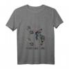 Damen Never Walk Alone Hunde-Hemd mit Pfoten-Motiv - Perfekt als Geschenk für Hundeliebhaber zum Geburtstag, Muttertag, Vatertag, Weihnachten und mehr