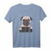 Lustiges Hunde T-Shirt mit Mops Design – Witziges Tier Motiv für Hunde- und Möpse-Fans, Perfekt als Geschenk für Weihnachten, Geburtstag & Hundetag