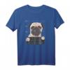 Lustiges Hunde T-Shirt mit Mops Design – Witziges Tier Motiv für Hunde- und Möpse-Fans, Perfekt als Geschenk für Weihnachten, Geburtstag & Hundetag
