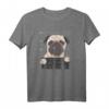 Lustiges Hunde T-Shirt mit Mops Design – Witziges Tier Motiv für Hunde- und Möpse-Fans, Perfekt als Geschenk für Weihnachten, Geburtstag & Hundetag