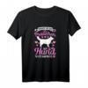 Hundebesitzer T-Shirt für Damen - Vorsicht Vor Dem Frauchen Hund Ist Harmlos, Lustiges Hundemama Design für Hundeliebhaberinnen