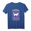 Hundebesitzer T-Shirt für Damen - Vorsicht Vor Dem Frauchen Hund Ist Harmlos, Lustiges Hundemama Design für Hundeliebhaberinnen