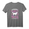 Hundebesitzer T-Shirt für Damen - Vorsicht Vor Dem Frauchen Hund Ist Harmlos, Lustiges Hundemama Design für Hundeliebhaberinnen
