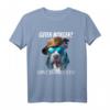 Guten Morgen lustiges Kaffee Spruch mit Pitbull Hund Hunde T-Shirt – Originelles Geschenk für Hundehalter & Tierliebhaber