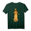 Golden Retriever Hundemotiv mit Herz - Künstlerisches Hundeshirt für Hundeliebhaber, Hundemama & Hundepapa, Perfekt als Geschenk